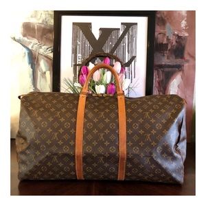 AUTHENTIC LOUIS VUITTON KEEPALL 60